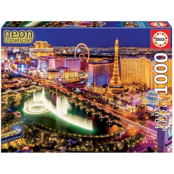 EDUCA - Las Vegas Neon Puzzle 1000 st