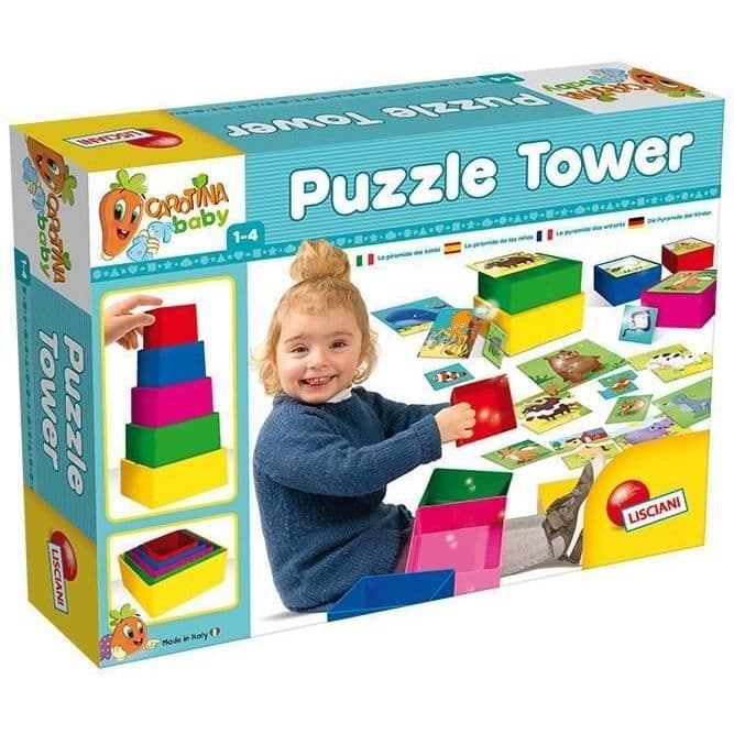 LISCIANI GIOCHI Aktiviteettikuutiot 2 in 1