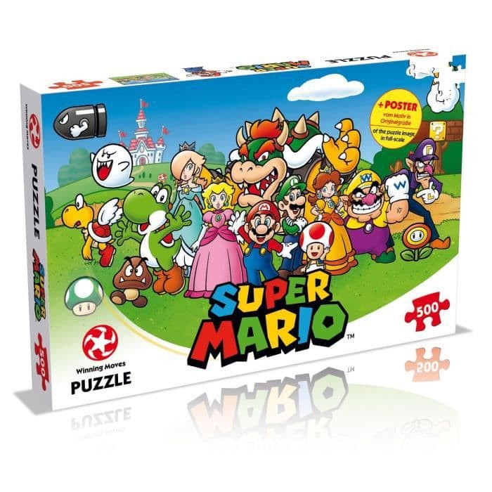 PUZZLE - Super Mario and Friends - 500 stykker