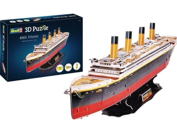 Revell 170 RMS Titanic 3D-Puzzle, 3D-pussel, Kina, Enkel konsumentenhet, Tyskland