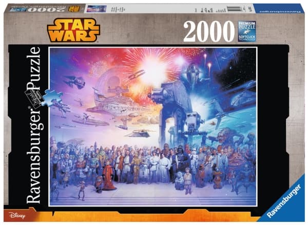 Ravensburger 00.016.701 Puslespill 2000 stykker TV/movies