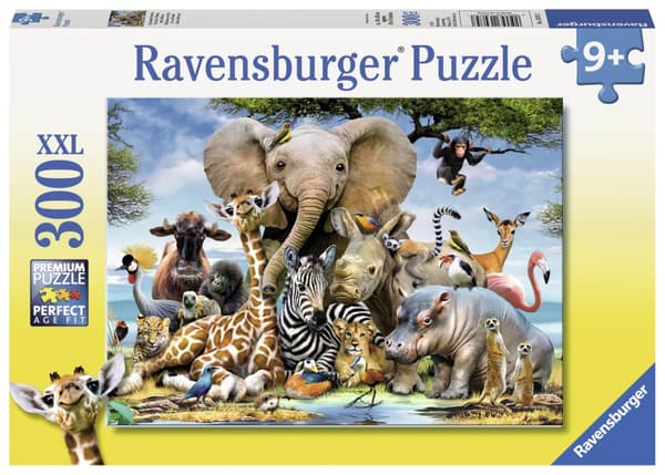 African Friends, Pussel, 300 bitar, Ravensburger
