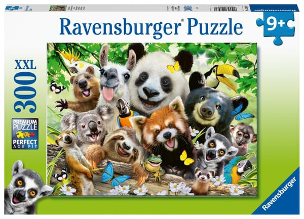 Wildlife-Selfie, Puslespill, 300 brikker, Ravensburger