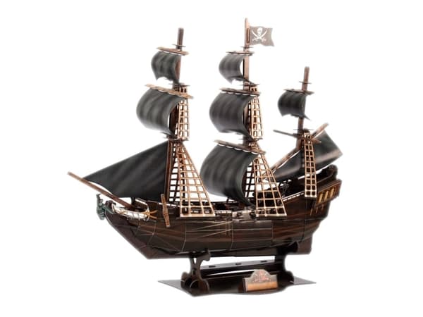 Cubicfun PUZZLE 3D merirosvolaiva Kuningattaren kosto - MC106H
