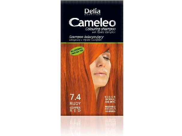 Delia Cosmetics Cameleo Coloring shampoo 7.4 Rudy CDON
