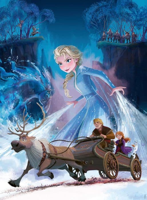 RAVENSBURGER - Frozen 2 Puzzle 200 delar XXL