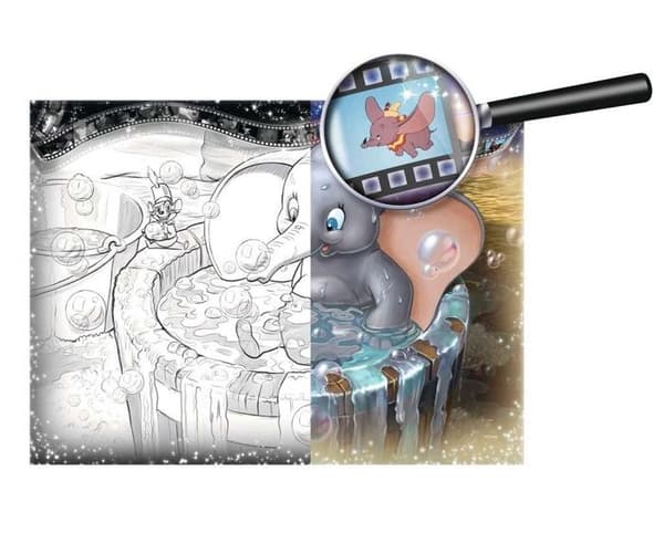 RAVENSBURGER - Disney klassiker - Moments Puzzle - 40 000 stycken