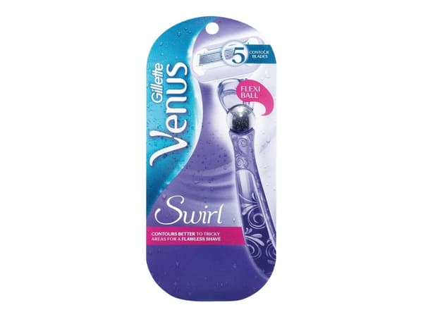 Gillette Venus Swirl - Påfyllbar barberhøvel - hunn - 5 blad