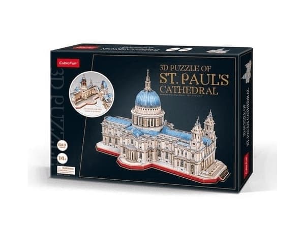 CubicFun Puzzle 3d-katedralen Sw. pawla w londonie