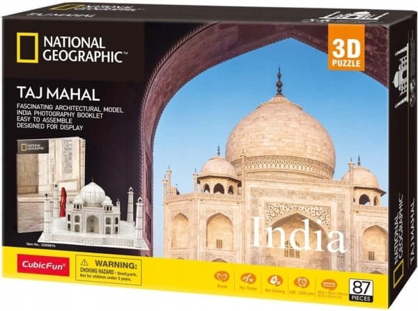 Taj Mahal 3D Puzzle 87el National Geographic DS0981