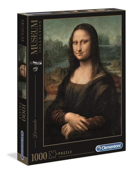 Clementoni 1000 pcs Museum Collection - Leonardo "Mona Lisa"