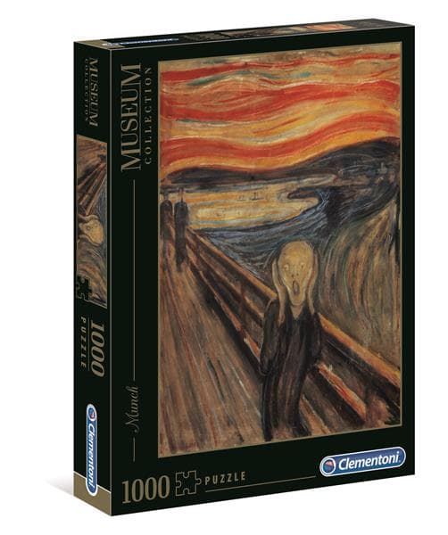 Clementoni 1000 pcs Museum Collection - Munch "The Scream"
