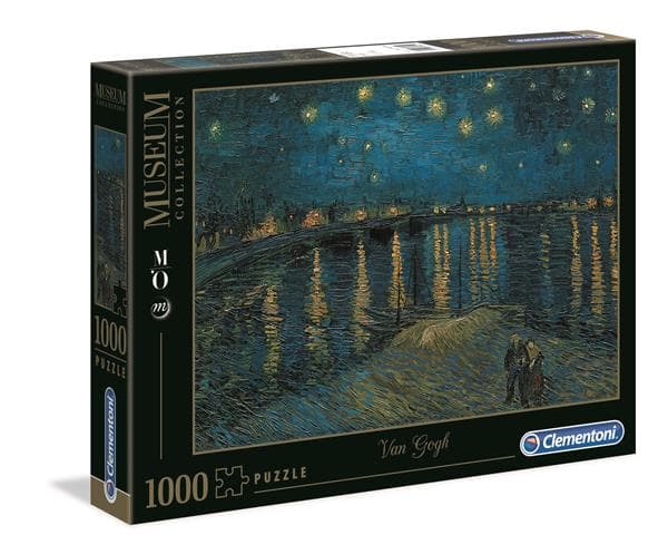 Clementoni 1000 pcs Museum Collection - Van Gogh "Starry Night Over the Rhone"