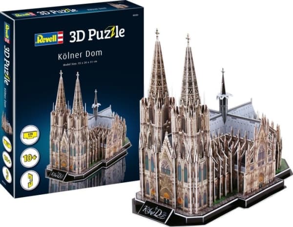 Revell 3D-pussel Kölns domkyrka, 120 År