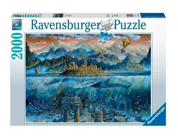 Ravensburger Puslespill 2000 brikker Whale of visdom
