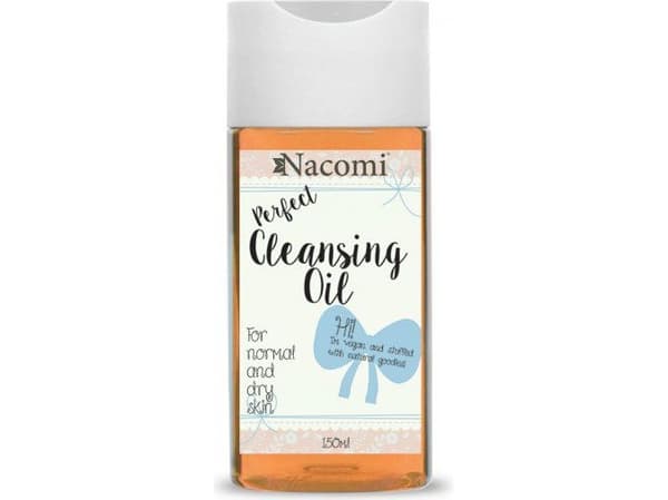 NACOMI_Perfect Cleansing Oil sminkefjerningsolje ved bruk av OCM-metoden for tørr hud 150ml