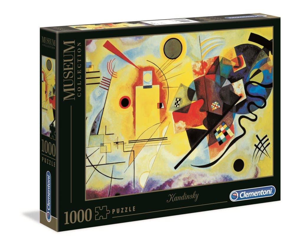 Kandinsky, Yellow-Red-Blue, Pussel, 500 bitar, Clementoni