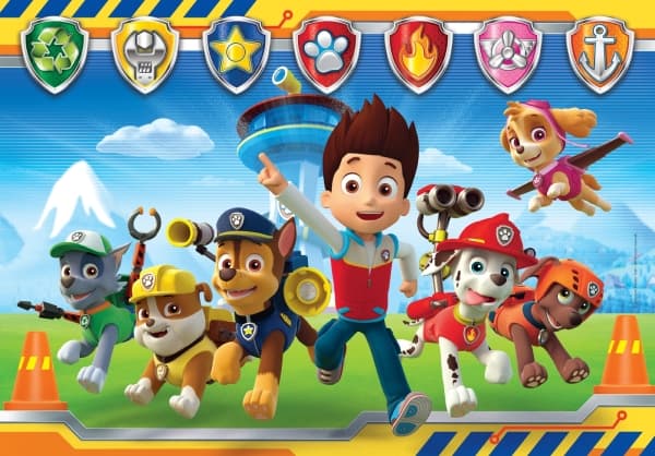 Clementoni SuperColor - PAW Patrol - puslespill - 104 deler