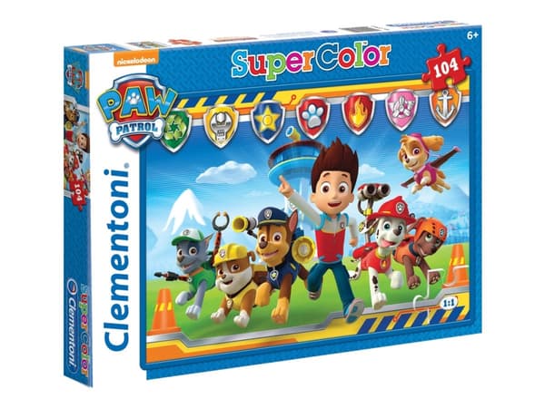 Clementoni SuperColor - PAW Patrol - puslespill - 104 deler