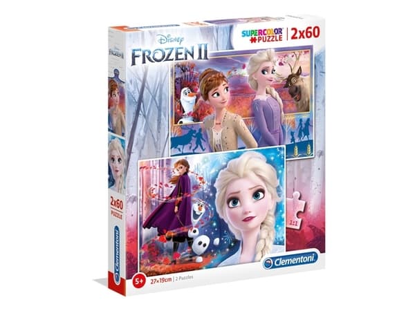 Clementoni SuperColor - Disney Frozen 2 - puslespill - 120 deler
