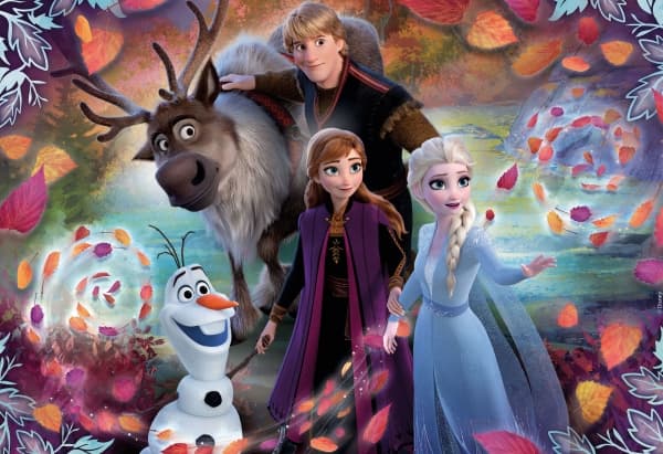 Clementoni Disney Frozen 2, 40 Pcs, 40 kpl, Lapset, 3 vuosi/vuosia
