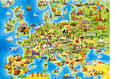 Miniatyrbilde 2 av 5: Castorland Map of Europe, 100 stykker, Kart, 6 år