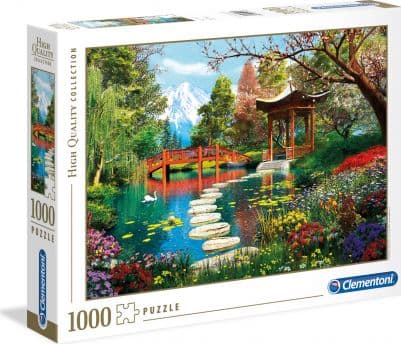 Clementoni High Quality Collection - Gardens of Fuji - pussel - 1000 delar