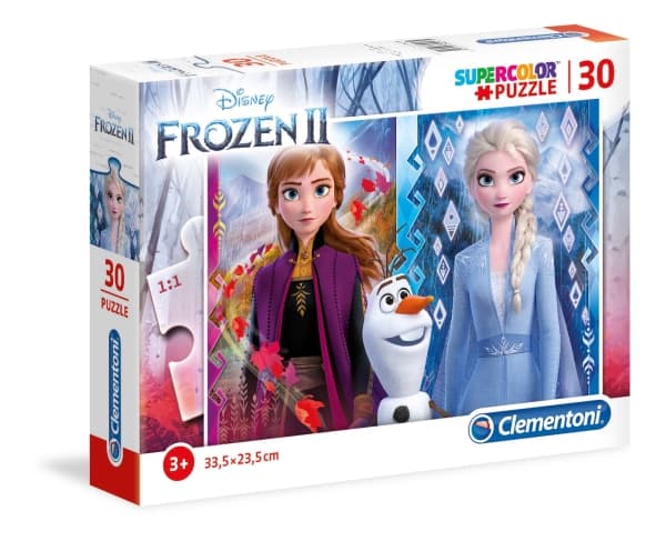 Clementoni SuperColor Disney Frozen 2 - Disney Frozen 2 - pussel - 30 delar