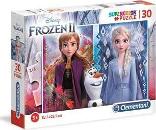 Clementoni SuperColor Disney Frozen 2 - Disney Frozen 2 - pussel - 30 delar