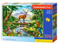 Pikkukuva 1 / 3: Castorland Woodland Harmony 300 pcs, 300 kpl, Eläimet, 8 vuosi/vuosia