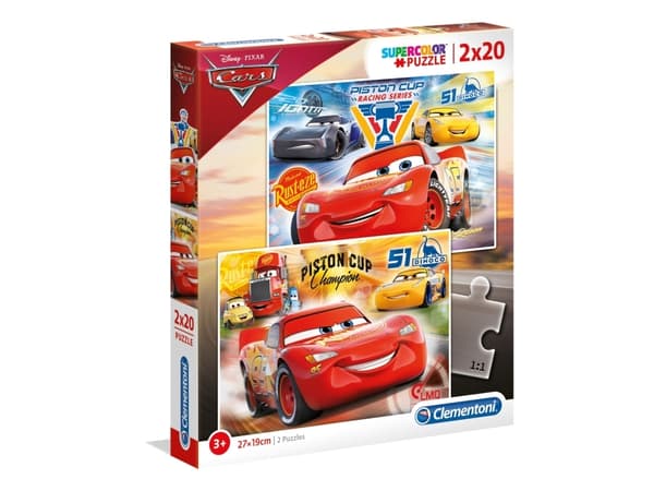 Clementoni SuperColor Disney Pixar Cars - Disney Cars - pussel - 20 delar