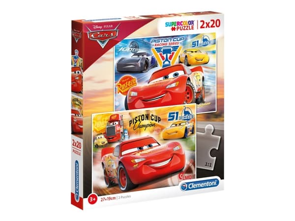 Clementoni SuperColor Disney Pixar Cars - Disney Cars - pussel - 20 delar
