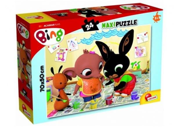 Lisciani Puzzle Supermax i 24 stk Bing