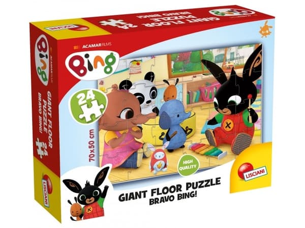 Lisciani Giochi Bing Giant Floor 24 Bravo Bing!