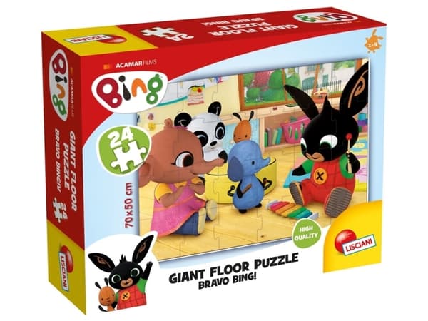 Lisciani Giochi Bing Giant Floor 24 Bravo Bing!