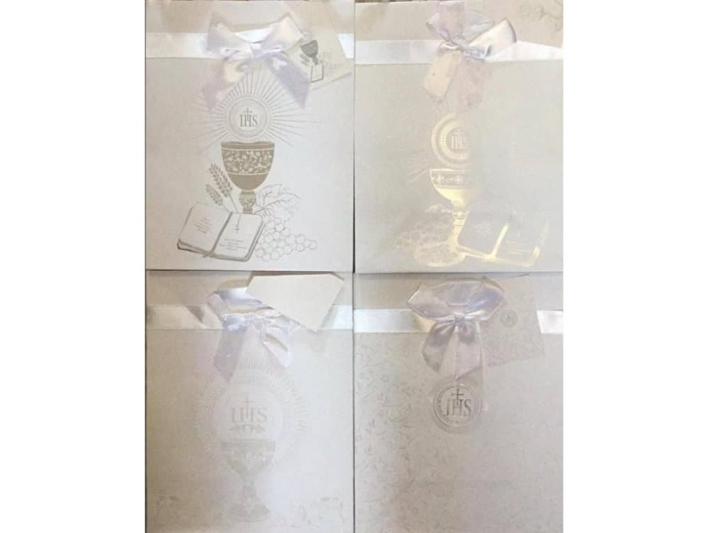 Panorama Decorative bag with a bow Communion