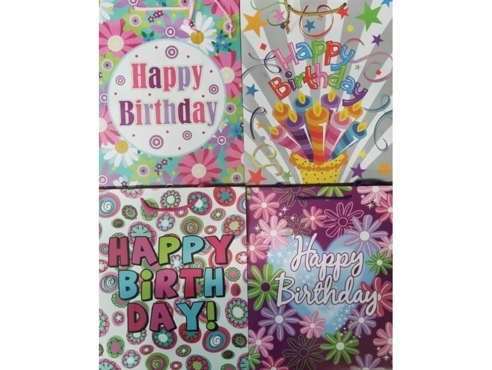 Panorama Decorative laminated bag PL-6 set 52nd birthday