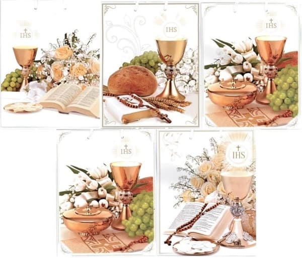 Panorama Decorative laminated bag Communion PL-6 mix - 233482