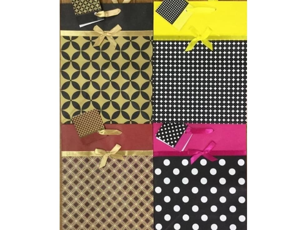 Panorama Decorative bag with a bow PL-6k mix