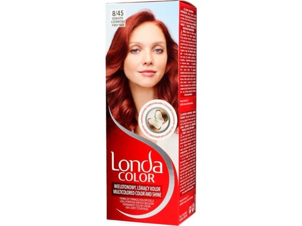 Londacolor Cream Hair dye No. 8/45 fiery red 1op.
