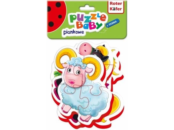 Roter Kafer Baby puzzle Farm