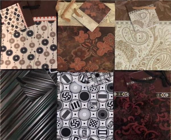 Panorama Decorative laminated bag PL-1 set no. 40
