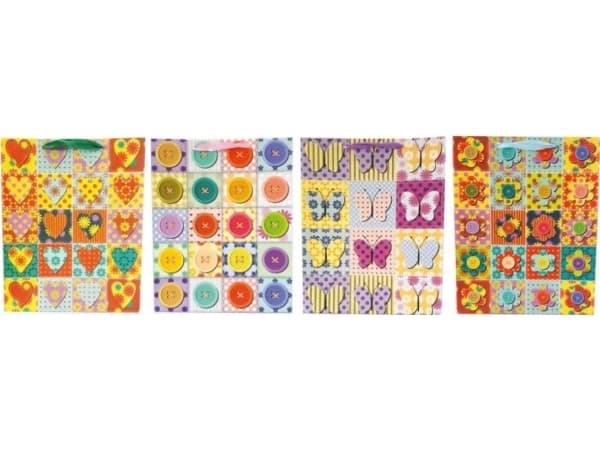 JU-PITER Gavepose 1223B 26x32x12cm p12, pris for 1 stk.
