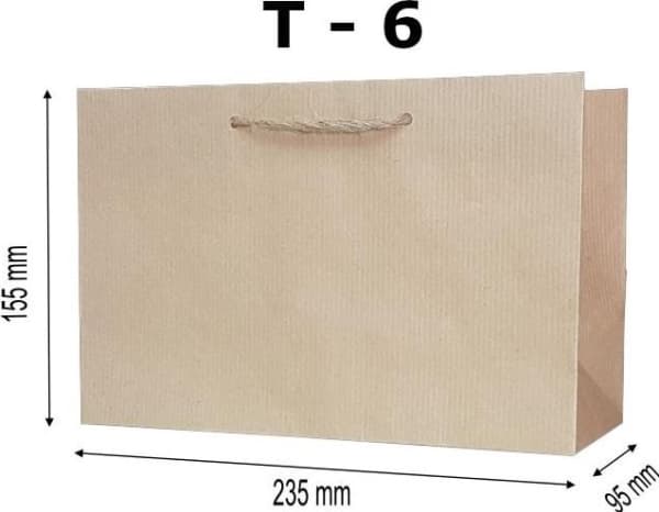 MERplus Decorative bag T-6 kraft