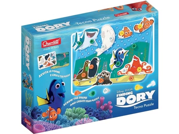 Quercetti Tecno Puzzle Missä on Dory (040-0559)