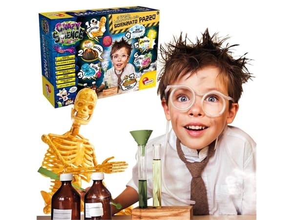 Crazy Science Laboratory of a mad scientist 7in1 68654 LISCIANI