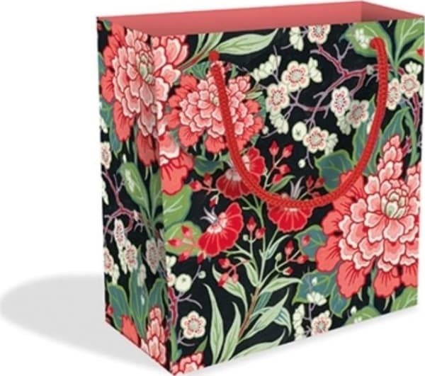Museums & Galleries Small decorative bag Peony & Prunus