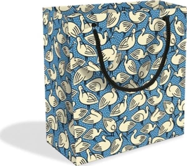 Museums & Galleries Small decorative bag Ibis blue