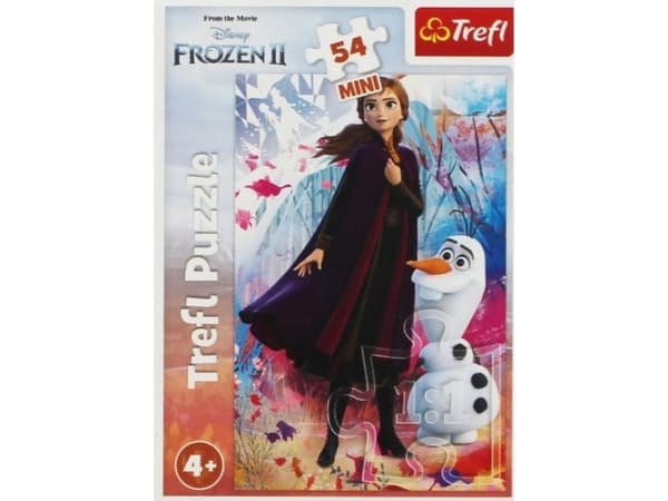Trefl Puzzle 54 mini In the world of Anna and Elsa 1