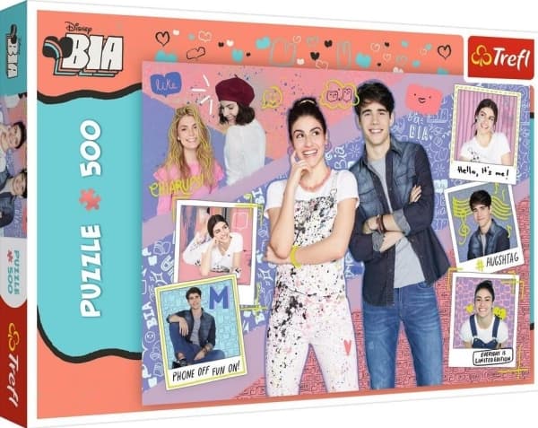 Trefl Puzzle 500 Bia og venner